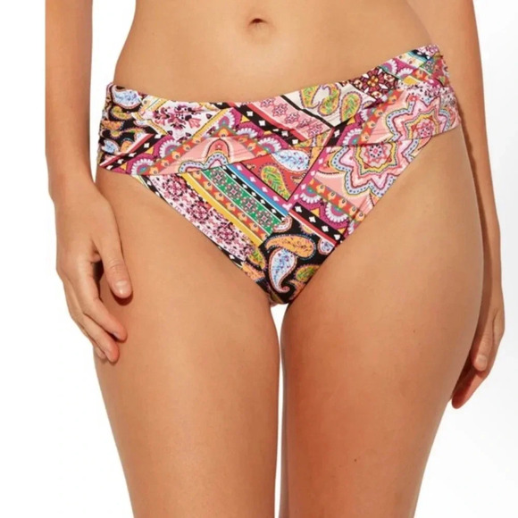 Bleu Rod Beattie Shirred Underwire Bikini Top and Hipster Bottom - Picture 4 of 9